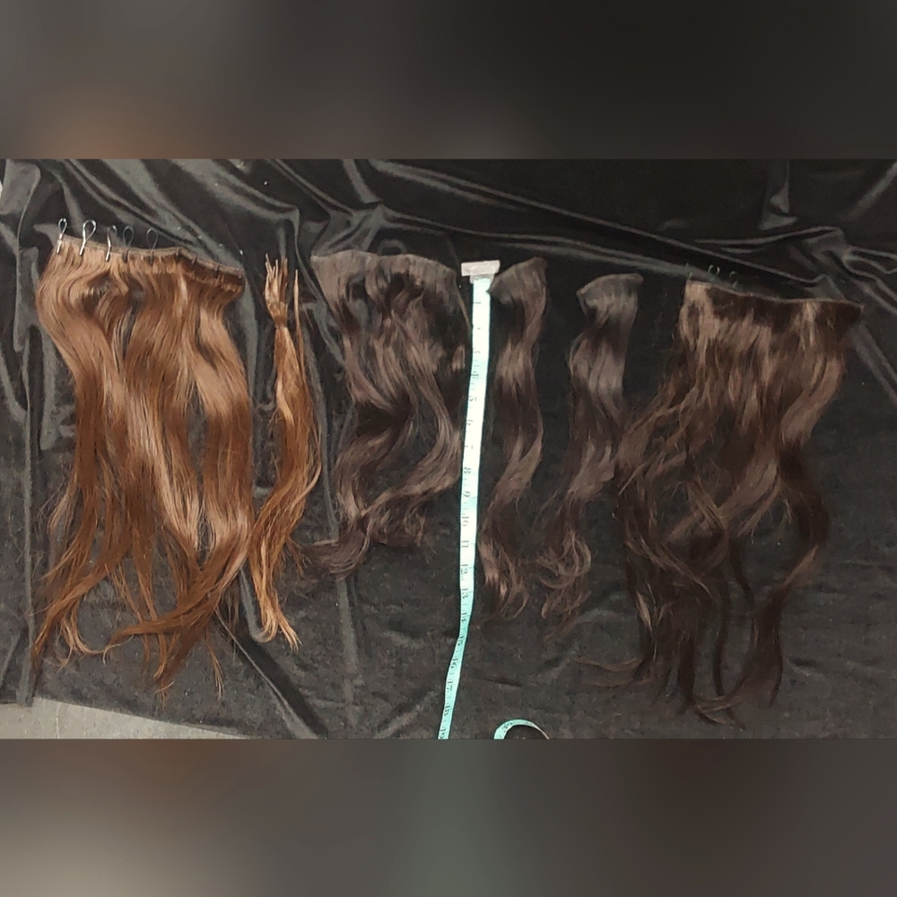 Mixed Lot Human Hair Extensions. #8